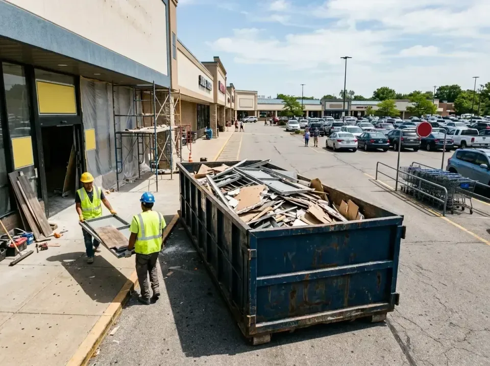 retail-store-renovation-debris-003 — frequently asked questions, Roll-off Dumpster Rentals in Bellevue, WI